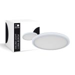 D'Lite Deckenleuchte Luma Weiß 18W 1700lm - 827 Extra Warmweiß | IP44 - 29cm