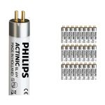 Multipack 25x Philips MASTER Actinic BL T5 Short 6W - Ultraviolett | 21cm