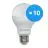 Multipack 10x Noxion Lucent Classic LED E27 Birne Matt 14W 1521lm - 827 Extra Warmweiß | Ersatz für 100W
