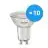 Multipack 10x Noxion LED-Spot GU10 PAR16 3W 230lm 36D - 830 Warmweiß | Dimmbar - Ersatz für 35W