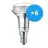 Multipack 6x Philips Corepro LED Spot E14 R50 2.8W 210lm 36D - 827 Extra Warmweiß | Ersatz für 40W