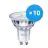 Multipack 10x Philips Corepro LED Spot GU10 PAR16 3W 240lm 36D - 840 Kaltweiß | Dimmbar - Ersatz für 35W
