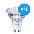 Multipack 10x Philips Corepro LED Spot GU10 PAR16 2.7W 230lm 36D - 840 Kaltweiß | Ersatz für 25W