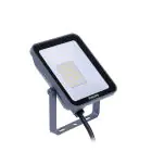 Philips LED-Scheinwerfer Ledinaire BVP164 Grau 20W 2200lm 110D - 830 Warmweiß | IP65 Symmetrisch