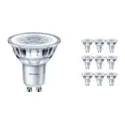 Multipack 10x Philips Corepro LED Spot GU10 PAR16 3.5W 275lm 36D - 840 Kaltweiß | Ersatz für 35W