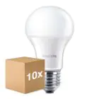 Multipack 10x Philips Corepro LED Glühbirne E27 Birne Matt 13W 1521lm - 840 Kaltweiß | Ersatz für 100W