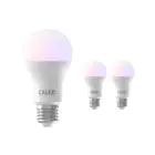 Multipack 3x Calex Smart Tuya Wifi E27 Birne 8.5W 806lm - 822-840 Abstimmbares Weiß | RGBW - Dimmbar - Ersatz für 60W