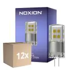 Multipack 12x Noxion Bolt LED Capsule G4 2W 200lm - 827 Extra Warmweiß | Dimmbar - Ersatz Für 21W