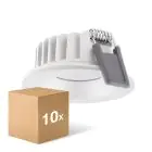 Multipack 4x Ledvance LED-Spot Air Fix Aluminium Weiß 6W 510lm 36D - 930 Warmweiß | Ausschnitt 68mm - IP65 - Höchste Farbwiedergabe - Dimmbar
