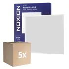 Multipack 5x Noxion LED Panel Ecowhite V4.0 28W 3400lm - 840 Kaltweiß | 60x60cm - UGR 