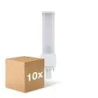 Multipack 10x Ledvance Dulux-D LED 7W - 830 Warmweiß | 2-Pins - Ersatz Für 18W