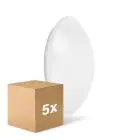 Multipack 5x Ledvance Surface rund 350 Weiß 18W 1440lm - 840 Kaltweiß | IP44 - Ersatz für 2x18W
