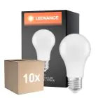 Multipack 10x Ledvance Classic LED E27 Birne Matt 8.5W 806lm - 827 Extra Warmweiß | Ersatz für 60W