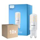 Multipack 10x Philips CorePro LED Capsule G9 Matt 3.7W 470lm - 827 Extra Warmweiß | Ersatz Für 40W