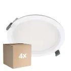 Multipack 4x Ledvance LED Downlight Comfort Opal Weiß 30W/25W/20W 3600lm/3000lm/2400lm 100D - 930-940 CCT | Ausschnitt 200mm - IP44 - Höchste Farbwiedergabe