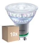 Multipack 10x Philips MASTER LED Spot Classic GU10 PAR16 2.1W 375lm 36D - 830 Warmweiß | Ersatz für 50W