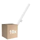Multipack 10x Osram LEDinestra HD Lighting S14d 4.7W 470lm - 927 Extra Warmweiß | Höchste Farbwiedergabe - Dimmbar - Ersatz Für 40W