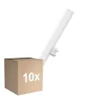 Multipack 10x Osram LEDinestra HD Lighting S14d 3W 275lm - 927 Extra Warmweiß | Höchste Farbwiedergabe - Dimmbar - Ersatz Für 27W