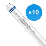 Multipack 10x Philips Tube LED T8 MASTER (HF) Ultra Output 24W 3700lm - 840 Blanc Froid | 150cm - Équivalent 58W