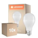 Multipack 10x Ledvance Classic LED E27 Poire Dépolie 20W 2452lm - 827 Blanc Très Chaud | Dimmable - Équivalent 150W