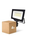 Multipack 4x Noxion Projecteur LED Beamy G3 50W 5500lm 110D - 840 Blanc Froid | IP44 - Détecteur de Mouvement et de Lumière - Symétrique