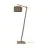 Good&Mojo Lampadaires Salon Iguazu Bambou Brun | Convient pour 1x E27 