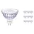 Multipack 10x Philips Master Value LED Spot GU5.3 MR16 7.5W 630lm 60D - 930 Blanc Chaud | Meilleur rendu des couleurs - Dimmable - Équivalent 50W