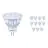 Multipack 12x Philips Corepro LED Spot GU4 MR11 2.3W 184lm 36D - 827 Blanc Très Chaud | Équivalent 20W