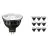 Multipack 10x Philips Master LED Spot GU5.3 MR16 6.7W 430lm 10D - 930 Blanc Chaud | Meilleur rendu des couleurs - Dimmable - Équivalent 35W