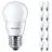 Multipack 10x Philips Corepro LED Lustre E27 Boule Dépolie 7W 806lm - 827 Blanc Très Chaud | Équivalent 60W