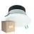 Multipack 4x Philips Downlight LED Coreline DN142B Aluminium Blanc 11W 1200lm 60D - 830 Blanc Chaud | Diamètre 155mm - IP20 - Blanc Réflecteur