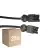 Multipack 25x Noxion GST - Compatible Câble d’extension Noir - Mâle + Femelle - 5m - 3 pole 1,5mm2