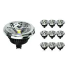 Multipack 10x Noxion Lucent Spot LED GU10 AR111 12W 600lm 40D - 927 Blanc Très Chaud | Meilleur rendu des couleurs - Dimmable - Équivalent 50W
