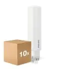 Multipack 10x Philips CorePro PL-C LED 9.5W 990lm - 830 Blanc Chaud | 4-Pins - Équivalent 26W