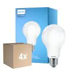Multipack 4x Philips Corepro LED Ampoule E27 Poire Dépolie 17.5W 2452lm - 865 Lumière du Jour | Équivalent 150W