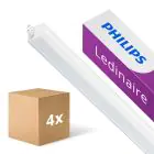 Multipack 4x Philips Réglette LED Ledinaire BN021C 15W 1600lm - 840 Blanc Froid | 90cm