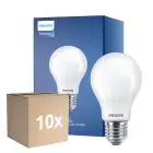 Multipack 10x Philips Master LED E27 Poire Filament Dépolie 5.9W 806lm - 922-927 Dim To Warm | Meilleur Rendu Des Couleurs - Dimmable - Équivalent 60W