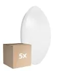 Multipack 5x Ledvance Surface Circulaire 350 18W 830 1440lm Blanc IP44 | avec Détecteur de Mouvement - Blanc Chaud - Équivalent 2x18W